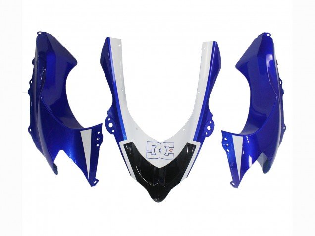 2004-2005 Black White Kawasaki ZX10R Motorcycle Fairing