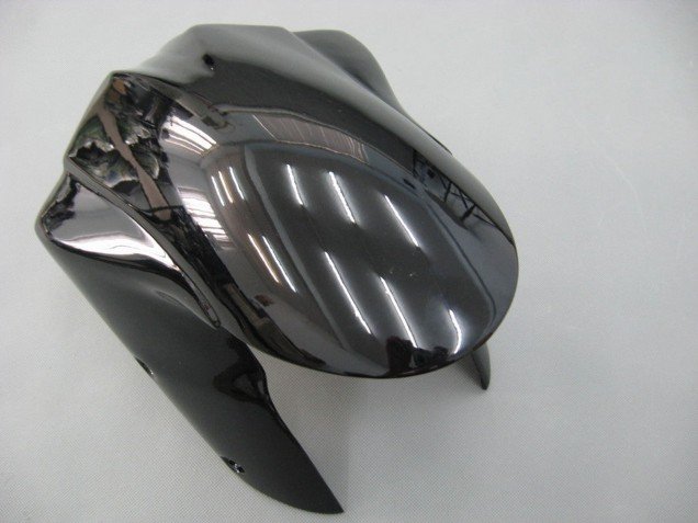 2004-2005 Black White Kawasaki ZX10R Motorcycle Fairings
