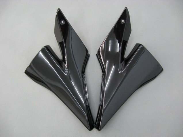 2004-2005 Black White Kawasaki ZX10R Motorcycle Fairings