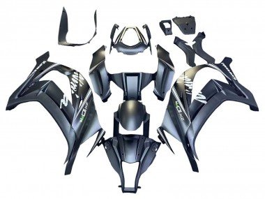 2011-2015 Matte Grey White Green Kawasaki ZX10R Motorcycle Fairings
