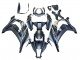2011-2015 Matte Grey White Green Kawasaki ZX10R Motorcycle Fairings