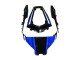2011-2015 Blue White Glossy Black Kawasaki ZX10R Motorcycle Fairings