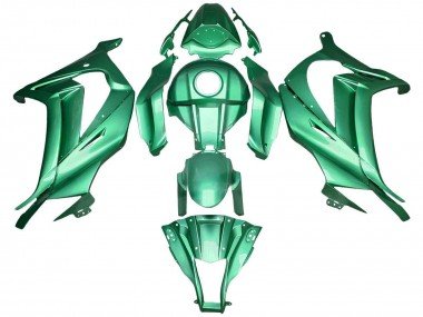 2011-2015 Light Green Kawasaki ZX10R Motorcycle Fairings