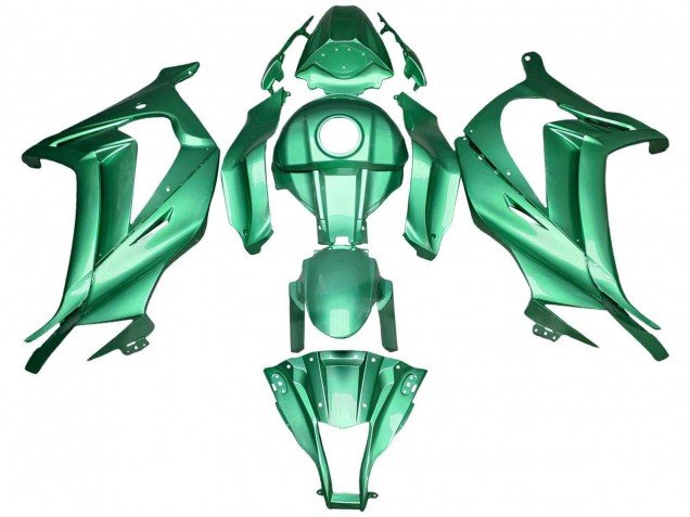 2011-2015 Light Green Kawasaki ZX10R Motorcycle Fairings