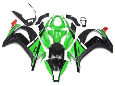 2011-2015 Green Black White Red Kawasaki ZX10R Motorcycle Fairings