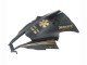 2011-2015 Matte Black Gold Snow Elf Kawasaki ZX10R Motorcycle Fairings