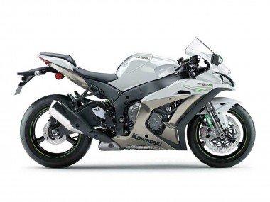 2016-2020 Pearl White Green Kawasaki ZX10R Motorcycle Fairings