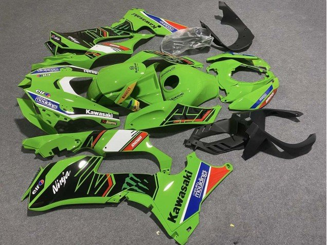 2021-2025 Green White Blue Black Red Showr Elf Mouldings Monster Kawasaki ZX10R Motorcycle Fairings