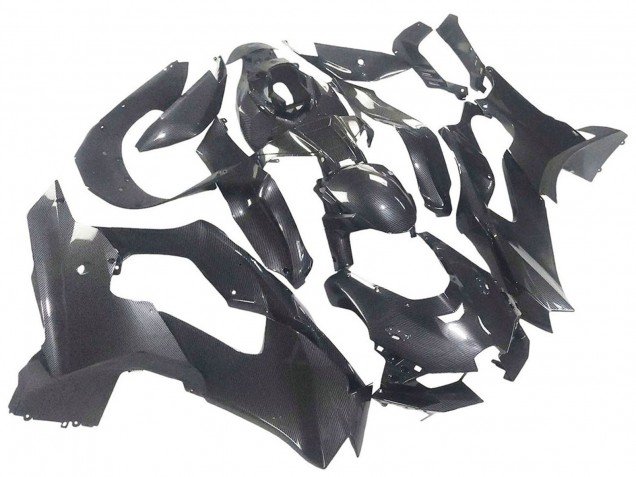2021-2025 Black Carbon Fiber Kawasaki ZX10R Motorcycle Fairings
