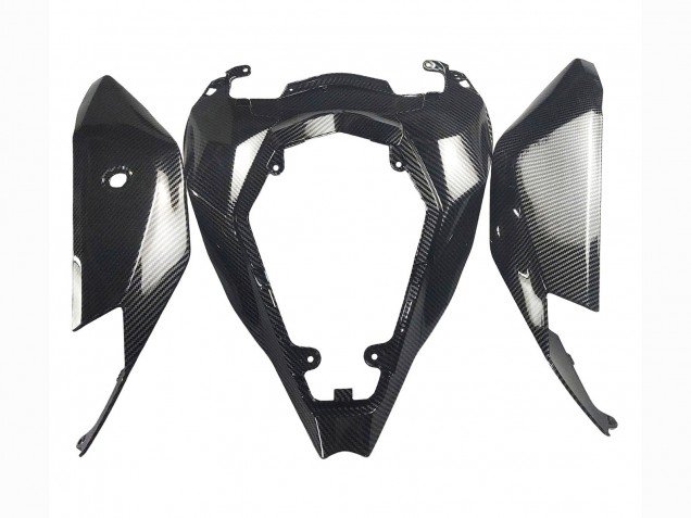 2021-2025 Black Carbon Fiber Kawasaki ZX10R Motorcycle Fairings