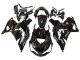 2012-2024 Glossy Black Matte Black White Ninja Kawasaki ZX14R ZZR1400 Motorcycle Fairings
