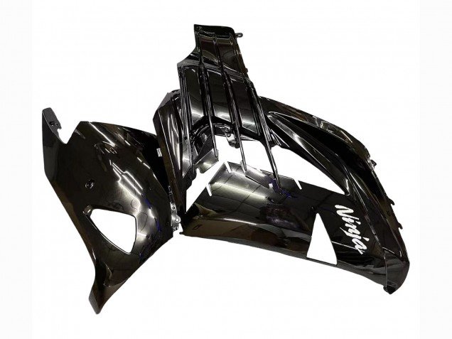2012-2024 Glossy Black Matte Black White Ninja Kawasaki ZX14R ZZR1400 Motorcycle Fairings