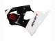 2000-2002 White Black Red Monster Kawasaki ZX6R Motorcycle Fairings