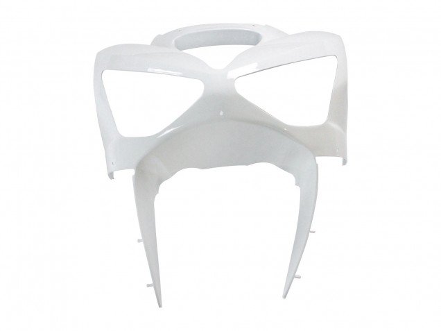 2003-2004 White Black Decals Kawasaki ZX6R Motorcycle Fairings