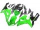 2005-2006 Green Black Ninja Kawasaki ZX6R Motorcycle Fairings