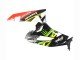 2009-2012 Green Glossy Black Yellow White Red Elf Monster Kawasaki ZX6R Motorcycle Fairings