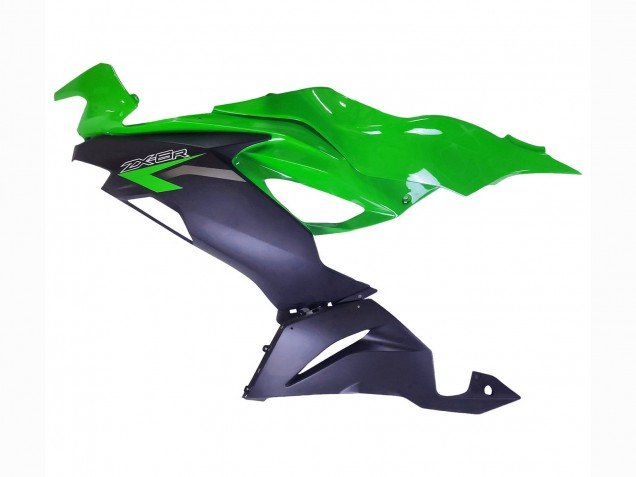 2019-2022 Green Matte Black Kawasaki ZX6R Motorcycle Fairings