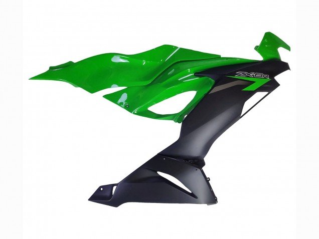 2019-2022 Green Matte Black Kawasaki ZX6R Motorcycle Fairings