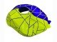 2019-2022 Blue Yellow Kawasaki ZX6R Motorcycle Fairings