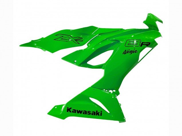2019-2022 Green Kawasaki ZX6R Motorcycle Fairings