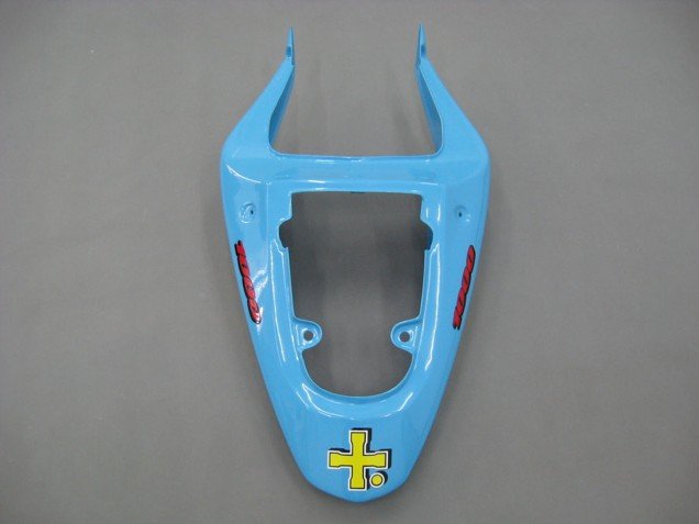 2000-2002 Light Blue Yellow Black Motul Rizla Suzuki GSXR1000 Motorcycle Fairings