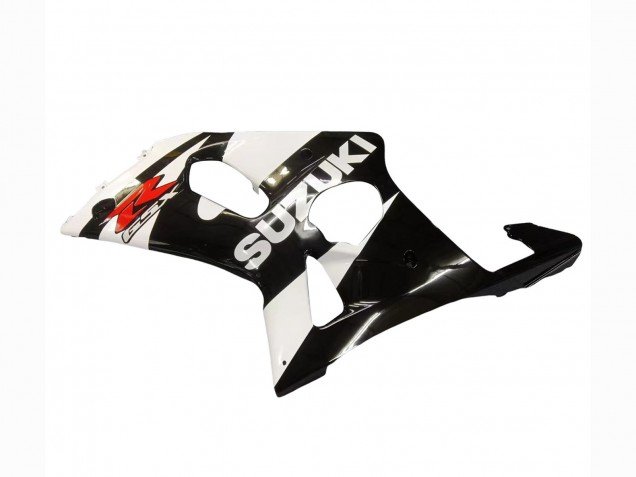 2000-2002 White Glossy Black Red Suzuki GSXR1000 Motorcycle Fairings