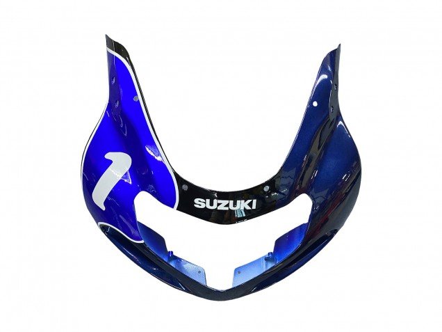 2000-2002 Blue White Silver Castrol Dunlop Suzuki GSXR1000 Motorcycle Fairings