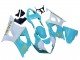 2003-2004 White Light Blue Gold Suzuki GSXR 1000 Motorcycle Fairings