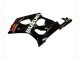 2003-2004 Glossy Black White Red Decals Suzuki GSXR 1000 Motorcycle Fairings
