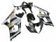 2003-2004 Glossy Black Silver Grey Yellow Suzuki GSXR 1000 Motorcycle Fairings