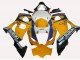 2003-2004 Yellow White Blue Black Corona Suzuki GSXR 1000 Motorcycle Fairings