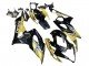 2005-2006 Black Gold Suzuki GSXR 1000 Motorcycle Fairings