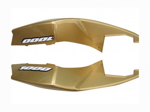 2005-2006 Black Gold Suzuki GSXR 1000 Motorcycle Fairings