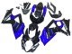 2007-2008 Blue Glossy Black Suzuki GSXR 1000 Motorcycle Fairing Kits
