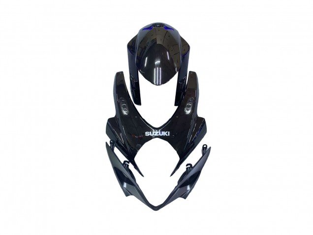 2007-2008 Blue Glossy Black Suzuki GSXR 1000 Motorcycle Fairing Kits