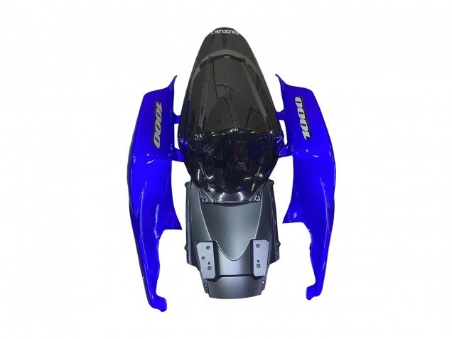 2007-2008 Blue Glossy Black Suzuki GSXR 1000 Motorcycle Fairing Kits