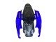 2007-2008 Blue Glossy Black Suzuki GSXR 1000 Motorcycle Fairing Kits