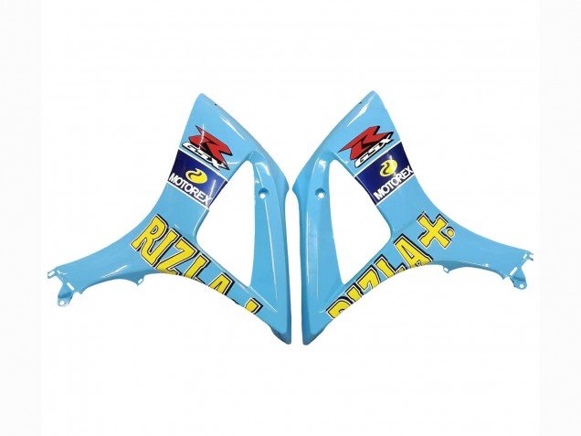 2007-2008 Light Blue Yellow Black Motul Rizla Suzuki GSXR 1000 Motorcycle Fairings
