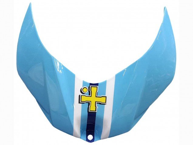 2007-2008 Light Blue Yellow Black Motul Rizla Suzuki GSXR 1000 Motorcycle Fairings