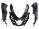2007-2008 Matte Black Red Decal Suzuki GSXR 1000 Motorcycle Fairings