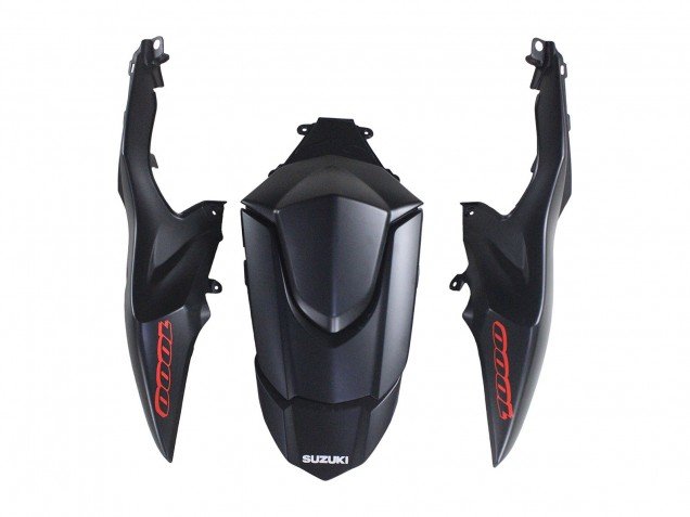2007-2008 Matte Black Red Decal Suzuki GSXR 1000 Motorcycle Fairings