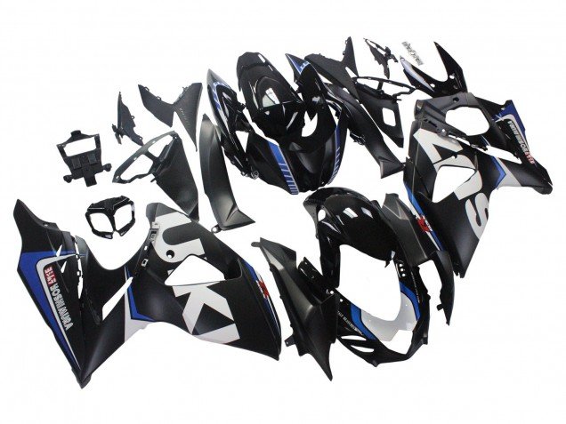 2009-2016 Matte Black White Blue Suzuki GSXR 1000 Motorcycle Fairings