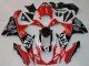 2009-2016 Red Black White 13 Suzuki GSXR 1000 Motorcycle Fairings