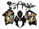 1996-2007 Glossy Black Gold Hayabusa Suzuki GSXR 1300 Hayabusa Motorcycle Fairings