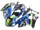1996-2007 Blue Green Shark 46 Suzuki GSXR 1300 Hayabusa Motorcycle Fairings
