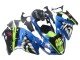 1996-2007 Blue Green Shark 46 Suzuki GSXR 1300 Hayabusa Motorcycle Fairings