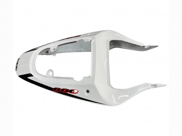 2001-2003 White Glossy Black Red Suzuki GSXR 600 / GSXR 750 Motorcycle Fairings