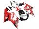 2001-2003 Red White Glossy Black Suzuki GSXR 600 / GSXR 750 Motorcycle Fairing
