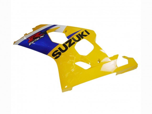 2004-2005 Yellow White Blue Black Suzuki GSXR 600 / GSXR 750 Motorcycle Fairing