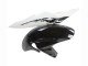 2004-2005 White Black Suzuki GSXR 600 / GSXR 750 Motorcycle Fairing